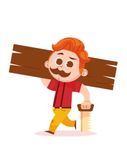 hand-drawn-carpenter-cartoon-illustration_23-2151047357