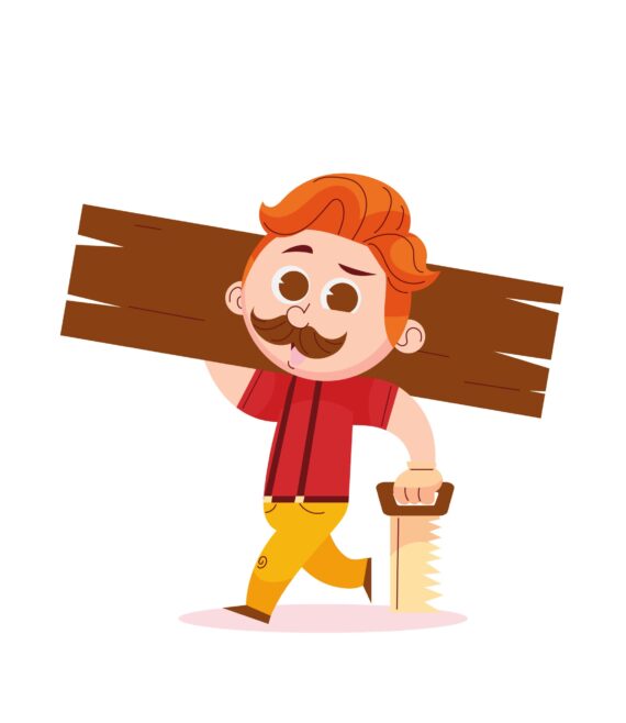 hand-drawn-carpenter-cartoon-illustration_23-2151047357